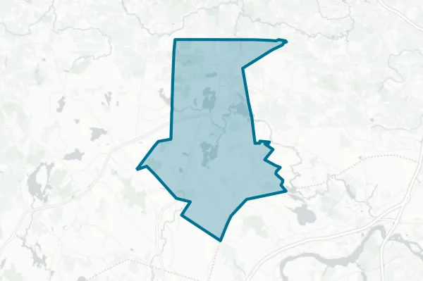 Sanborn Regional School District — detail map