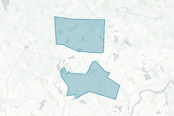Timberlane Regional School District — detail map