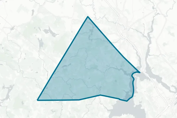Oyster River Cooperative School District — detail map