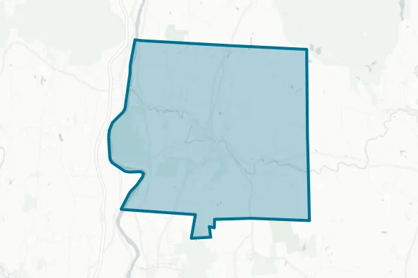 Claremont School District — detail map