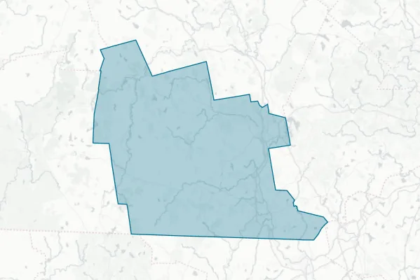 Emerald Lake Village District — detail map