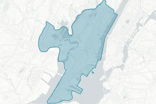 Hudson County Community College — detail map