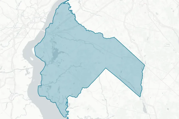 Salem County Board of Social Services — detail map