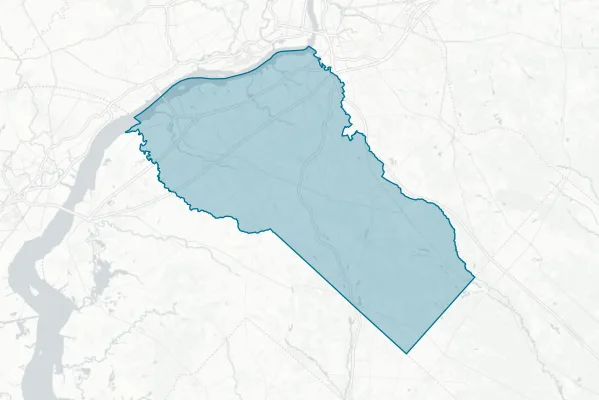Gloucester County Division of Social Services — detail map