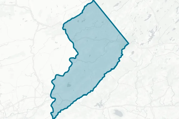 Warren County Division of Temporary Assistance & Social Services — detail map