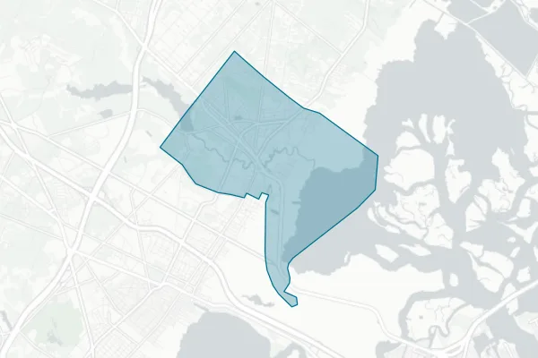 Absecon Board of Education — detail map