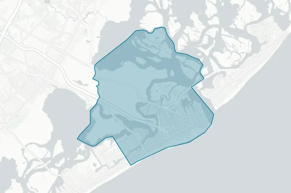 Atlantic City Board of Education — detail map