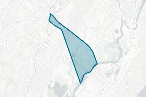 East Rutherford Board of Education — detail map