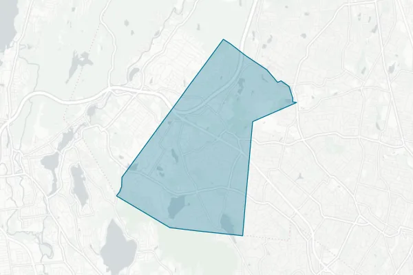 Borough of Franklin Lakes School District — detail map