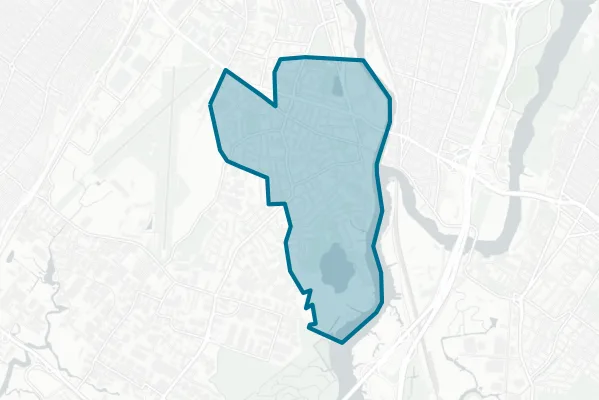 Little Ferry Board of Education — detail map