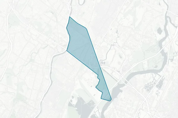 Rutherford Board of Education — detail map
