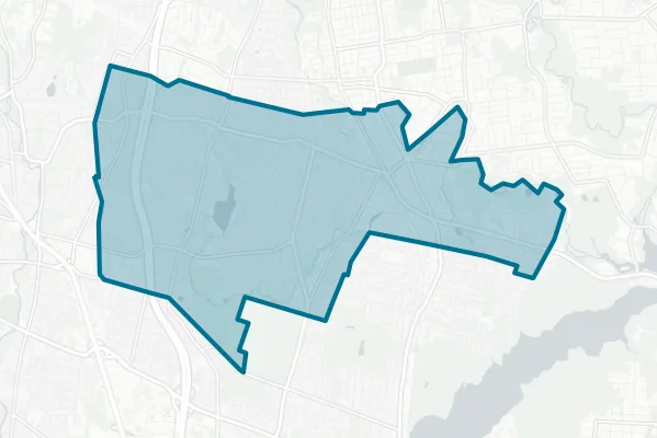 Westwood Regional School District — detail map