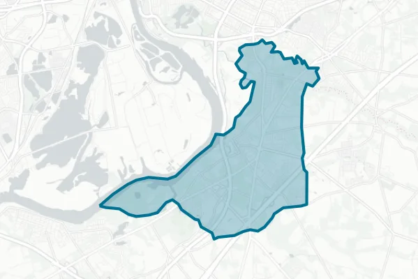 Bordentown Regional School District — detail map