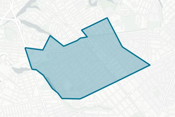 Audubon School District — detail map