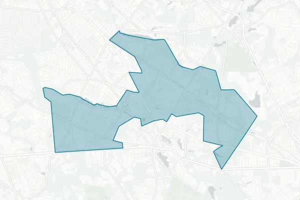 Borough of Lindenwold School District — detail map