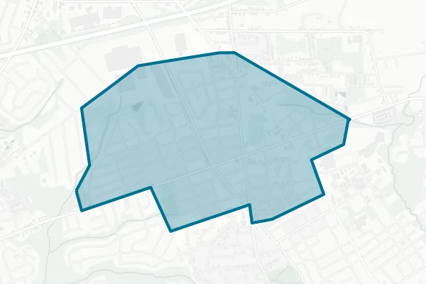 Borough of Magnolia School District — detail map