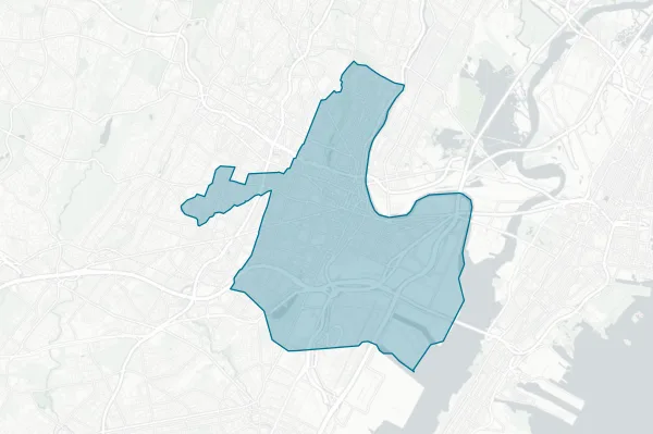 Newark Board of Education — detail map