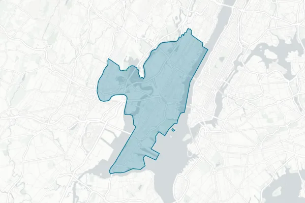 Harrison Board of Education — detail map