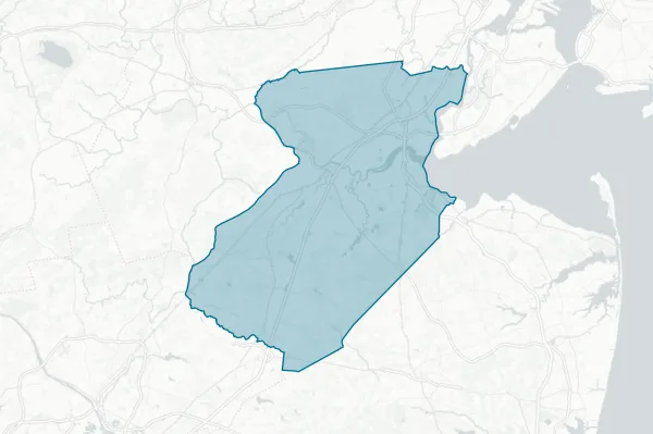 Carteret Board of Education — detail map