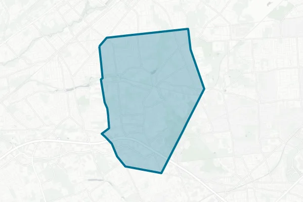 Borough of South Plainfield School Distrcit — detail map