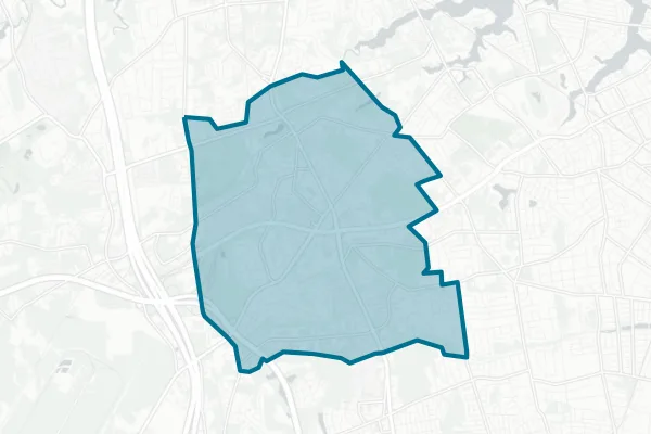 Eatontown Board of Education — detail map