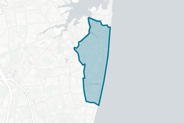 Long Branch Public Schools — detail map