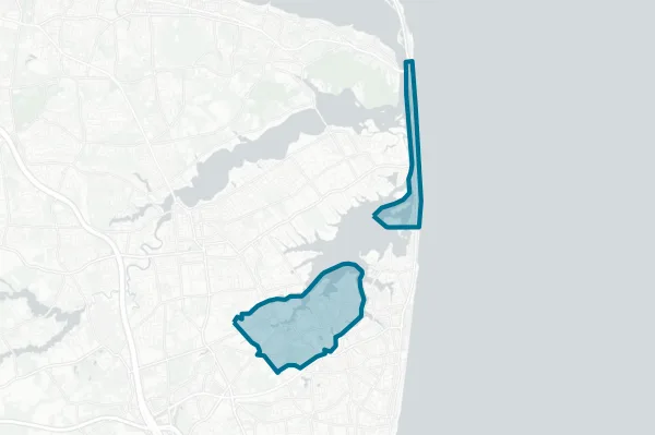 Oceanport School District — detail map