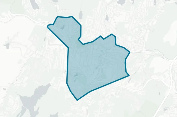 Borough of Butler School District — detail map