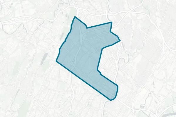 City of Clifton — detail map