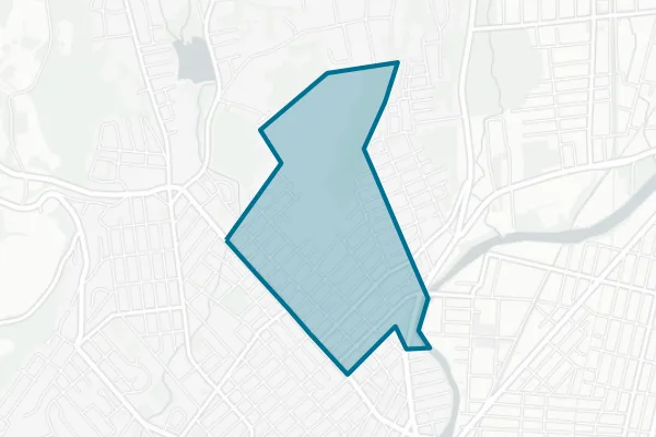 Borough of Prospect Park Board of Education — detail map