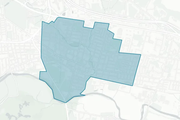 Somerville Borough School District — detail map
