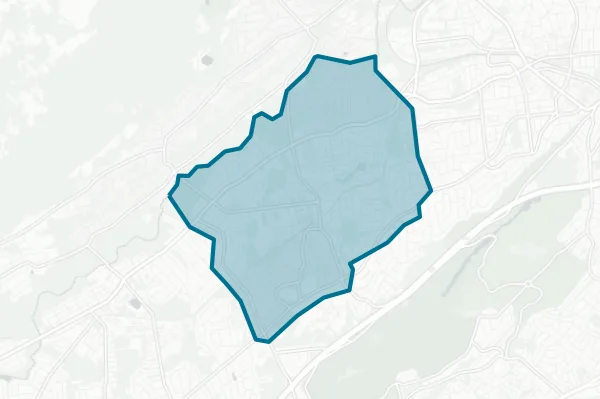 New Providence School District — detail map