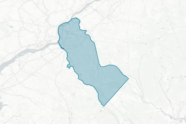 Township of Voorhees School District — detail map