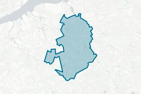 Township of Deptford School District — detail map