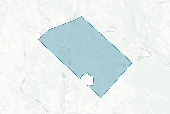 Township of Franklin School District — detail map