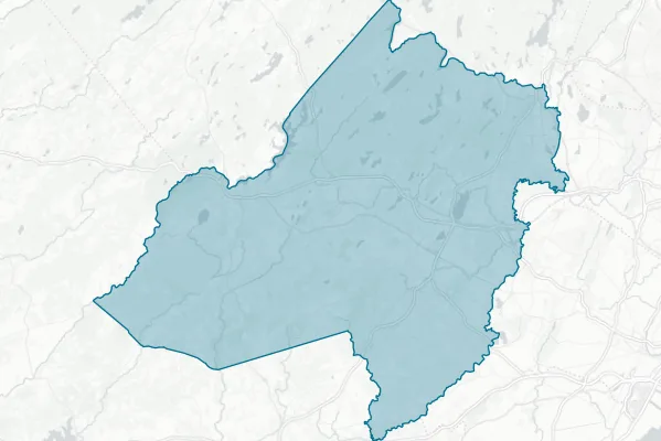 Township of Hanover Sewerage Authority — detail map