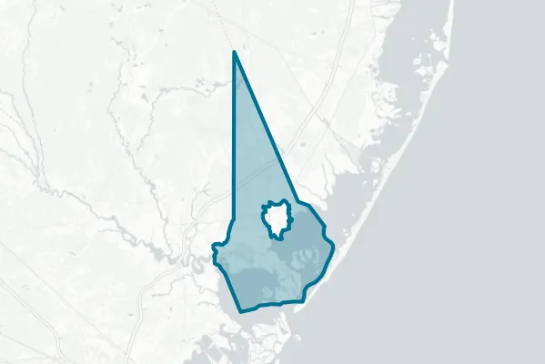 Little Egg Harbor Township School District — detail map