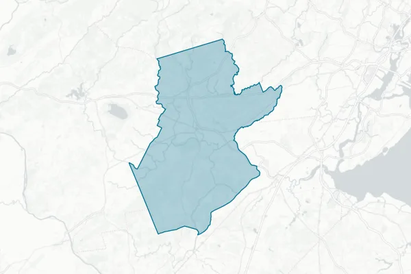 Township of Hillsborough School District — detail map