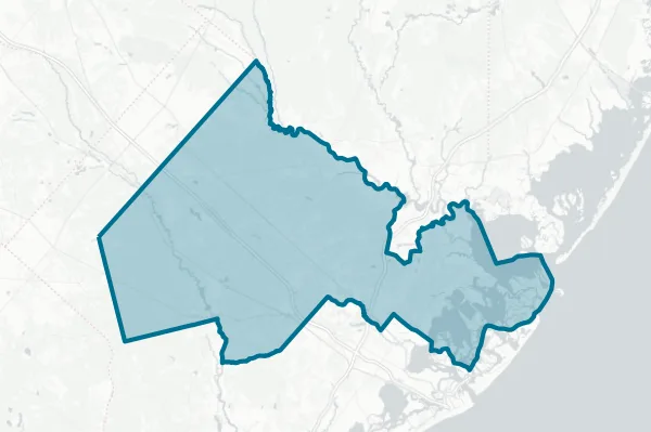 Greater Egg Harbor Regional High School District — detail map