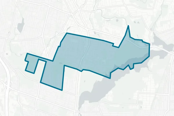 Borough of Emerson School District — detail map