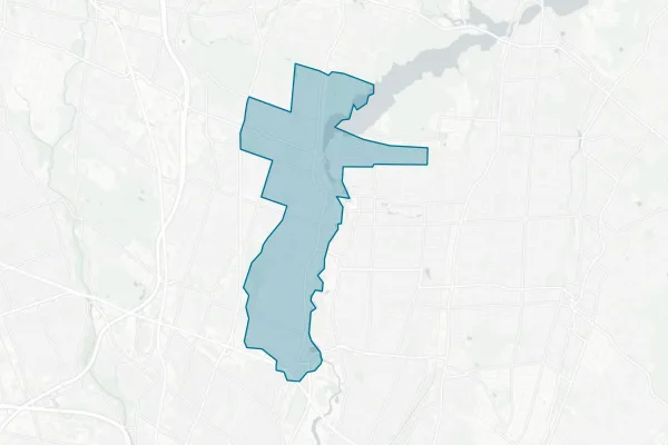 River Dell Regional Board of Education — detail map