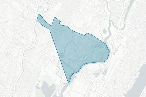 Carlstadt-East Rutherford Regional Board of Education — detail map