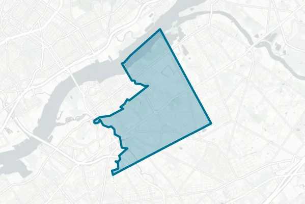 Cinnaminson School District — detail map