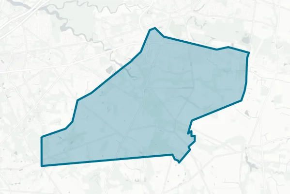 Lumberton Township School District — detail map