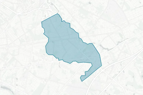 Maple Shade School District — detail map