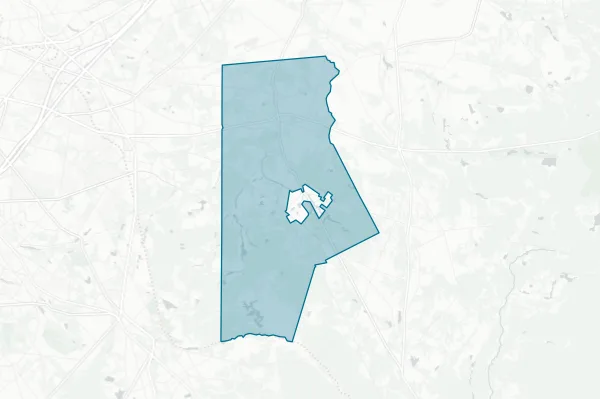 Medford Township Board of Education — detail map