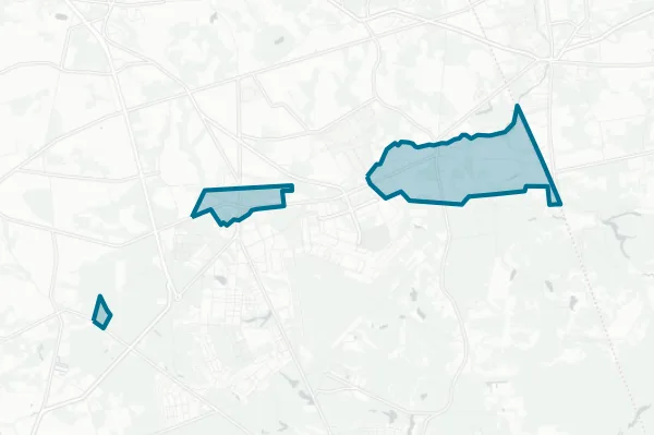 New Hanover Township Board of Education — detail map
