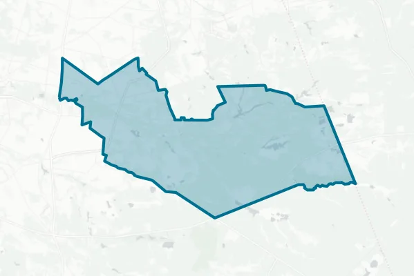 Pemberton Township Board of Education — detail map