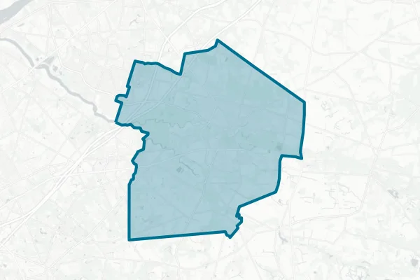Rancocas Valley Regional High School District — detail map