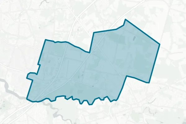Westampton Township School District — detail map